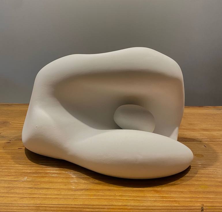 Original Art Deco Abstract Sculpture by Maria Vallier