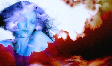 Original Portraiture Portrait Mixed Media by Alicia Romano