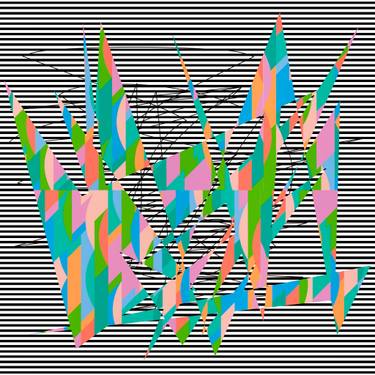 Original Digital Art Abstract Mixed Media by Carlos Perez Del Moro