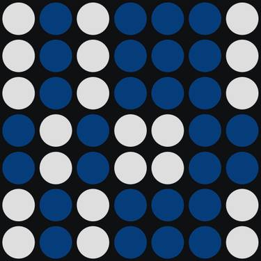 Original Minimalism Geometric Mixed Media by Carlos Perez Del Moro