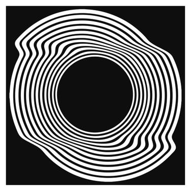 Original Geometric Patterns Mixed Media by Carlos Perez Del Moro