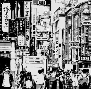 Original Fine Art Cities Digital by Carlos Perez Del Moro