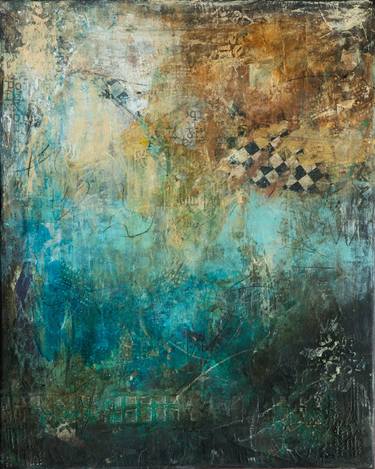 Original Abstract Expressionism Abstract Painting by Barb Pearson
