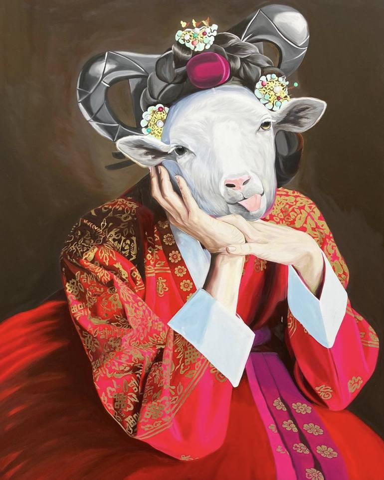 Print of Contemporary Religion Paintings by Su Hyun Kim
