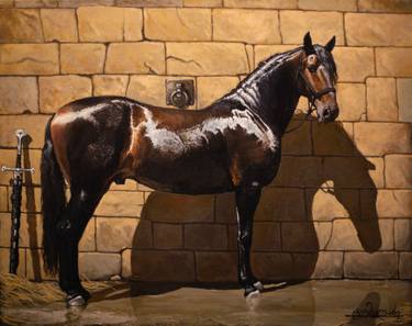 Original Realism Animal Paintings by Tornike Tkemaladze