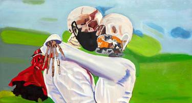 Original Figurative Love Painting by John Paul Blanchette