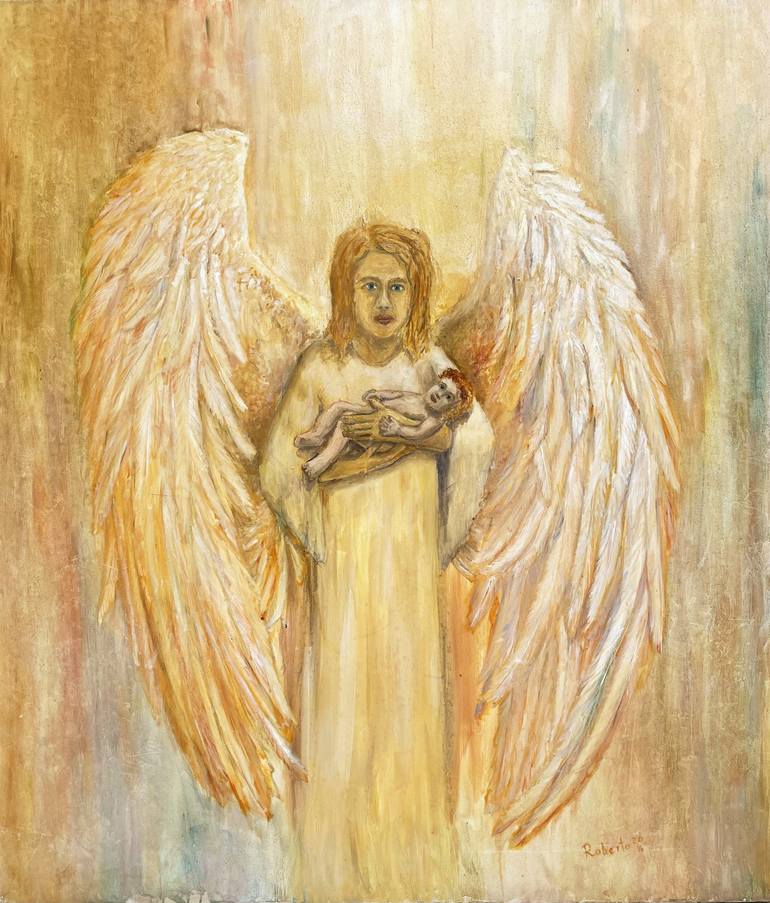 Print of Figurative Religious Paintings by Robertas Kasperovicius