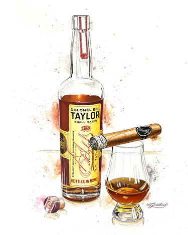 Original Expressionism Food & Drink Paintings by Ian Greathead