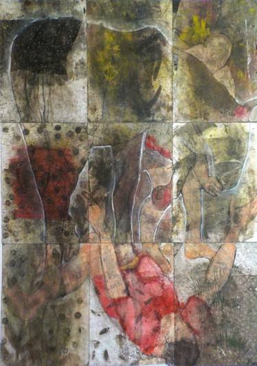 Original Classicism Religion Mixed Media by Giusto Pilan