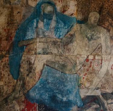 Original Baroque Religion Mixed Media by Giusto Pilan