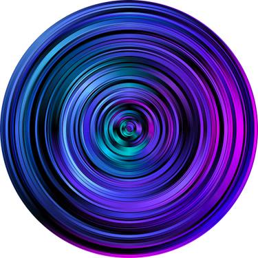 Original Abstract Geometric Sculpture by Yvonn Zubak