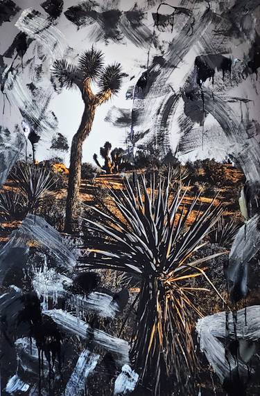 Original Contemporary Landscape Mixed Media by Lawrence Fawcett