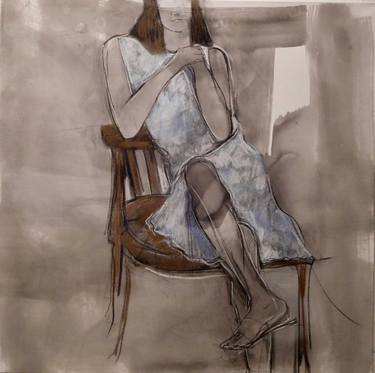 Original Abstract Women Drawings by Christina Penrose