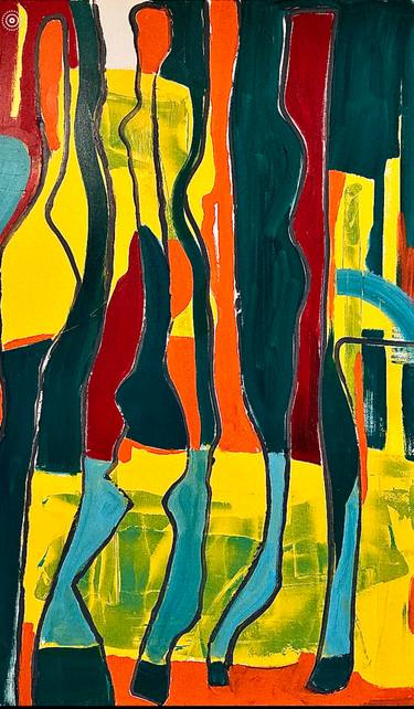 Original Abstract Expressionism Abstract Painting by Amanda Goodwin