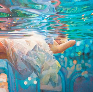 Original Realism Water Painting by Ivana ŽIvić