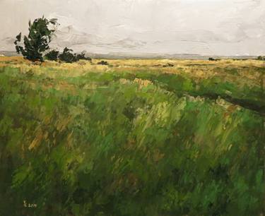 Original Impressionism Landscape Paintings by Yuanyuan Liu