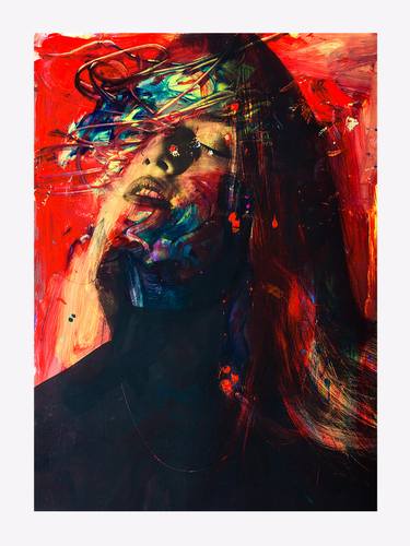 Original Expressionism Portrait Photography by Loreen Hinz
