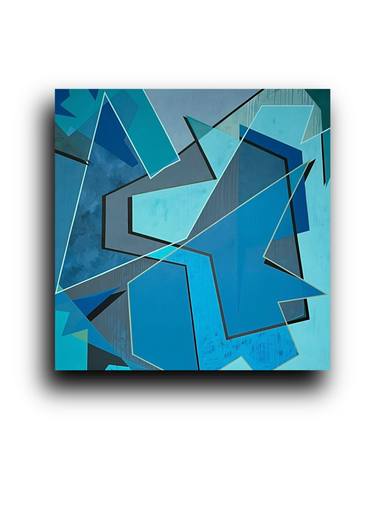 Original Abstract Painting by Marcio Costa