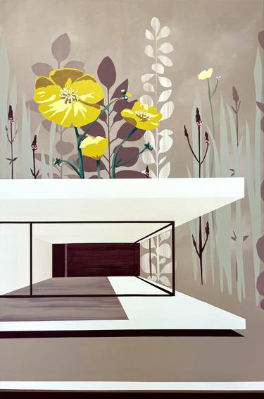 Original Figurative Architecture Paintings by Bonnie Severien