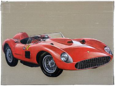 Original Figurative Automobile Paintings by Gianfranco Gentile