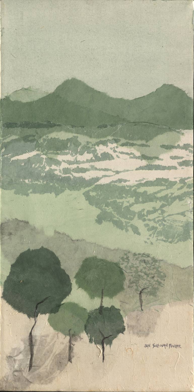 Original Abstract Landscape Paintings by Jan Sullivan Fowler