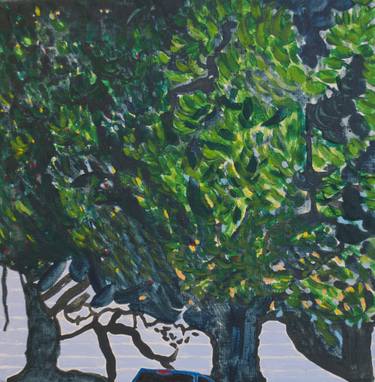 Original Documentary Tree Paintings by Chiara Elisa Ragghianti