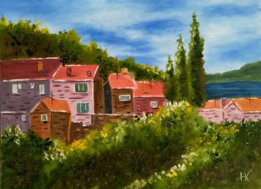 Original Fine Art Landscape Paintings by Halyna Kirichenko