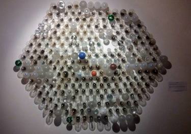 Original Conceptual Geometric Installation by Malvina - Carola Liuba