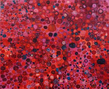 Original Conceptual Abstract Paintings by Andjela Djermanovic