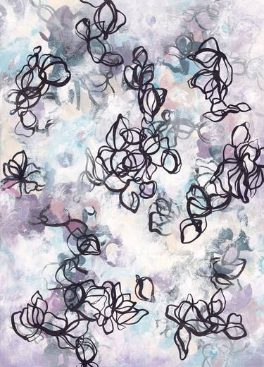 Original Abstract Expressionism Nature Paintings by Sara Richardson