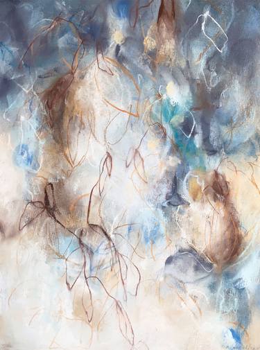 Original Abstract Expressionism Nature Drawings by Sara Richardson