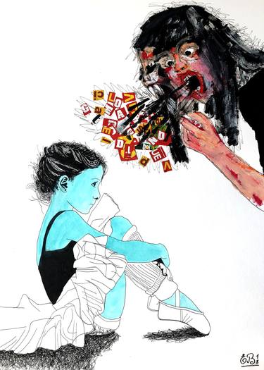 Original Pop Art Children Paintings by Eduardo Bessa