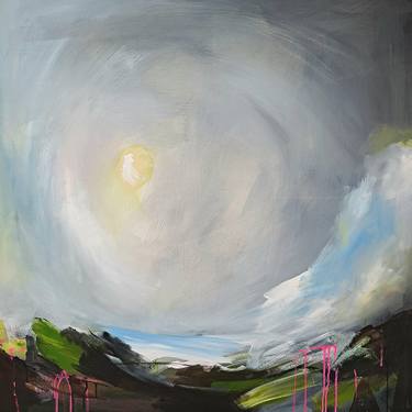 Original Abstract Expressionism Abstract Painting by Jess Egan