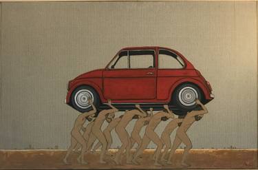 Original Conceptual Automobile Drawings by Antonio Labruna