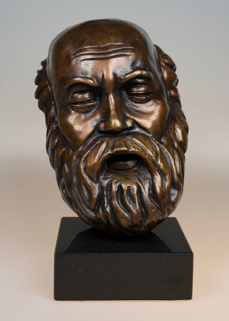 Original Portraiture Portrait Sculpture by Louis Moffett