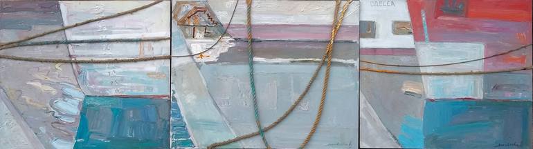 Original Conceptual Abstract Paintings by Polina Zinoveeva