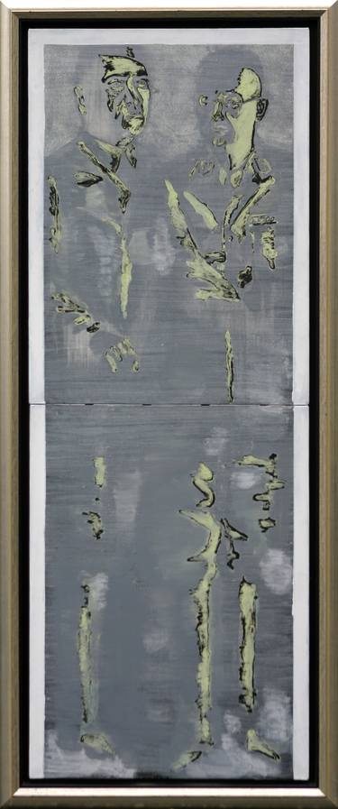 Original Abstract People Paintings by Bostjan Jurecic Alluvio