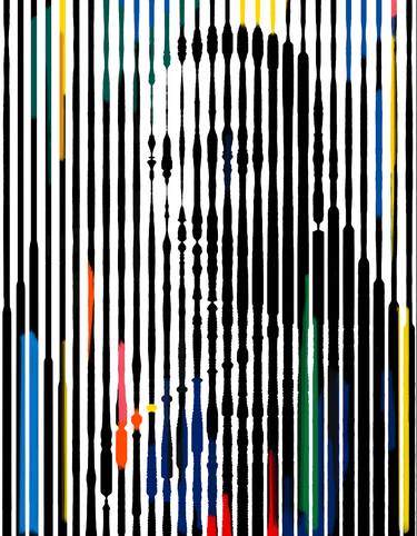 Original Portraiture Portrait Mixed Media by Fabio Do Prado