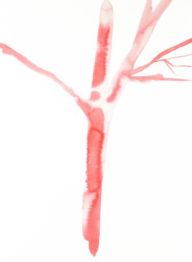 Print of Abstract Tree Paintings by Elizabeth Becker