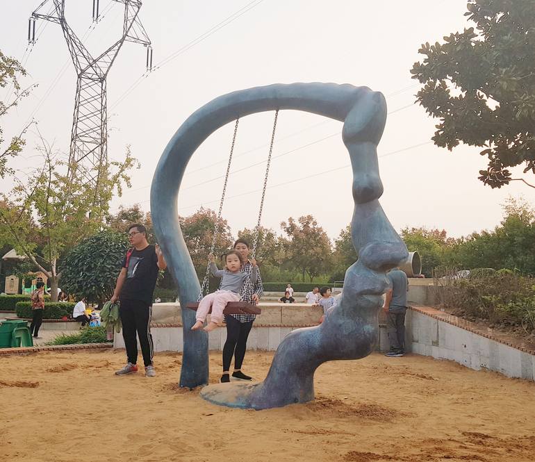 Original Conceptual Portrait Sculpture by Butrint Morina