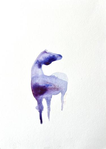 Original Abstract Horse Painting by Marija Čolić