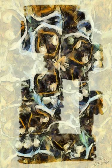 Original Modern People Mixed Media by Gulshan Ulduz G -Ul