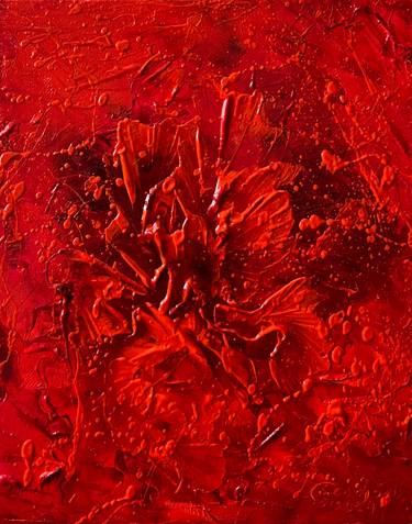 Original Abstract Painting by Angelina Damenia
