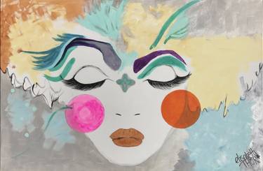 Original Portraiture People Painting by Elisabeth Thor