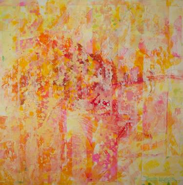 Original Modern Abstract Paintings by Gina Valenti-Lazarchik