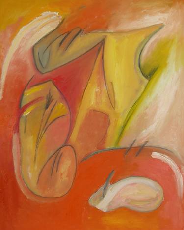 Original Conceptual Abstract Painting by John Rula