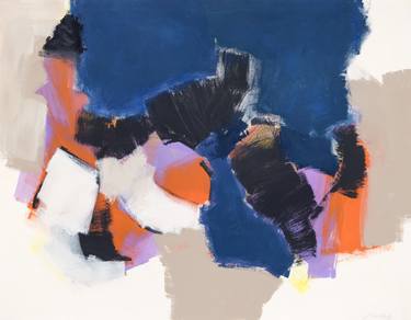 Print of Abstract Tree Paintings by Annabel Andrews