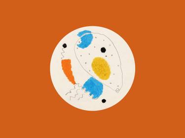 Original Minimalism Abstract Mixed Media by Annabel Andrews