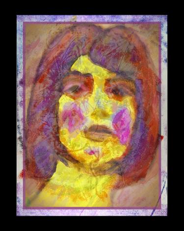 Original Surrealism Portrait Printmaking by Richard Arfsten