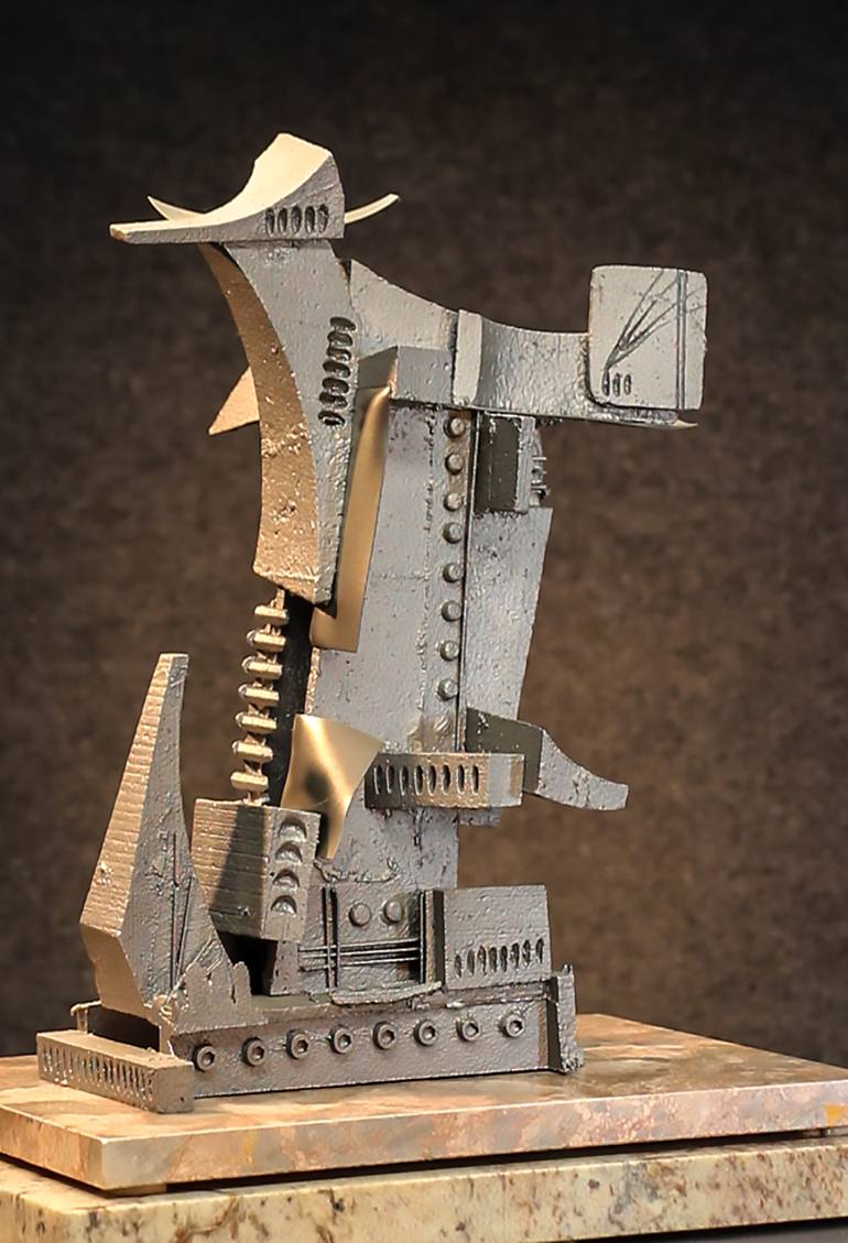 Original Abstract Fantasy Sculpture by Richard Arfsten